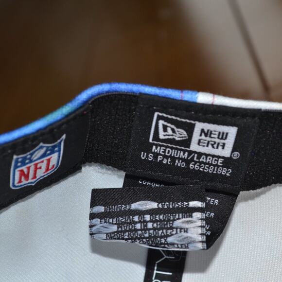 NFL New England Patriots Baseball Cap Hat Intercept Cancer New Era - Picture 6 of 7